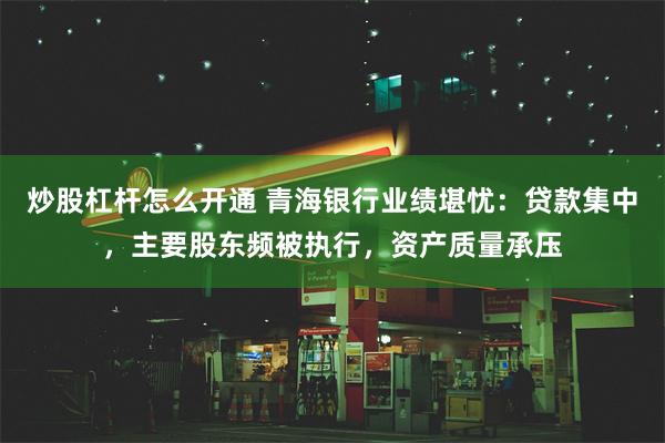 炒股杠杆怎么开通 青海银行业绩堪忧：贷款集中，主要股东频被执行，资产质量承压