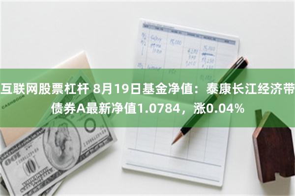 互联网股票杠杆 8月19日基金净值：泰康长江经济带债券A最新净值1.0784，涨0.04%