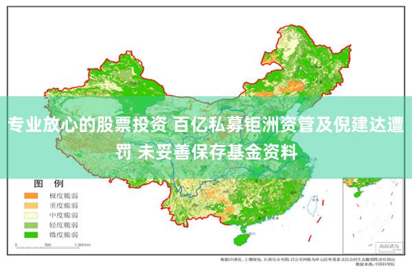 专业放心的股票投资 百亿私募钜洲资管及倪建达遭罚 未妥善保存基金资料